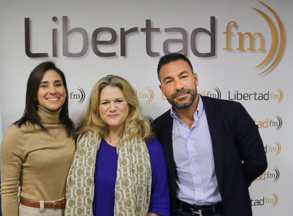 Carmen Getino, Gracia Sánchez del Real y Luis Hedo en el programa de radio de EMPRESA 360